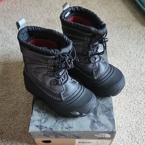 The North Face Kids Waterproof Black Boots